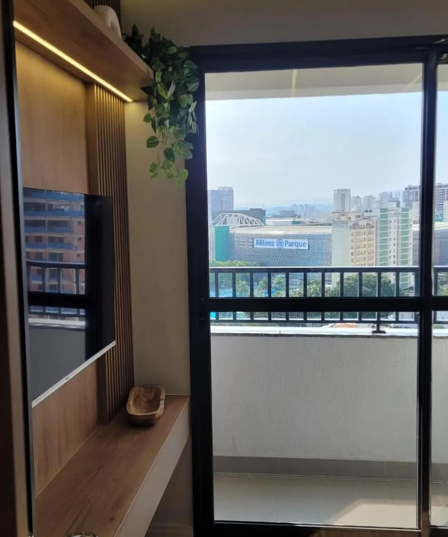 Apto Novo E Moderno - 5 Min Do Allianz Parque Sao Paulo Apartment